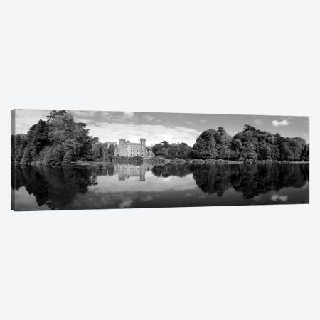 Reflection Of A Castle In Water, Johnstown Castle, County Wexford, Republic Of Ireland Canvas Print #PIM15206} by Panoramic Images Canvas Print