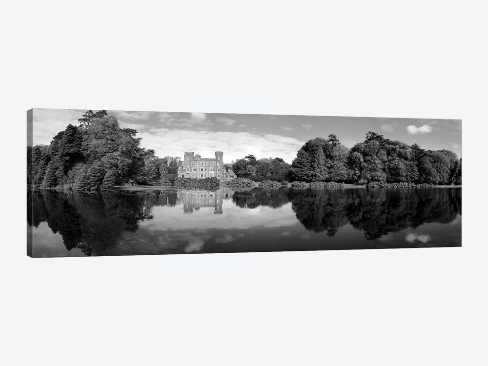 Reflection Of A Castle In Water, Johnstown Castle, County Wexford, Republic Of Ireland by Panoramic Images 1-piece Art Print