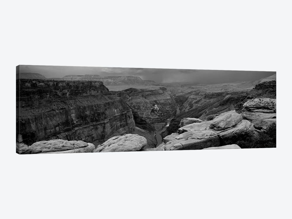 River Passing Through A Canyon, Toroweap Overlook, North Rim, Grand Canyon National Park, Arizona, USA I by Panoramic Images 1-piece Canvas Artwork