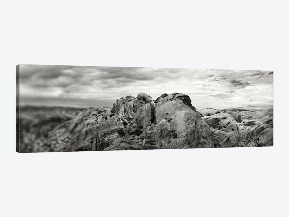Rock Formations In The Valley Of Fire State Park, Moapa Valley, Nevada, USA by Panoramic Images 1-piece Canvas Wall Art