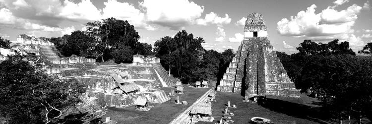 Ruins Of An Old Temple, Tikal, Guatemala