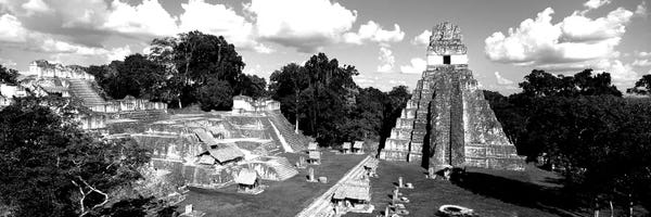Central America: Ruins Of An Old Temple, Tikal, Guatemala by Panoramic Images