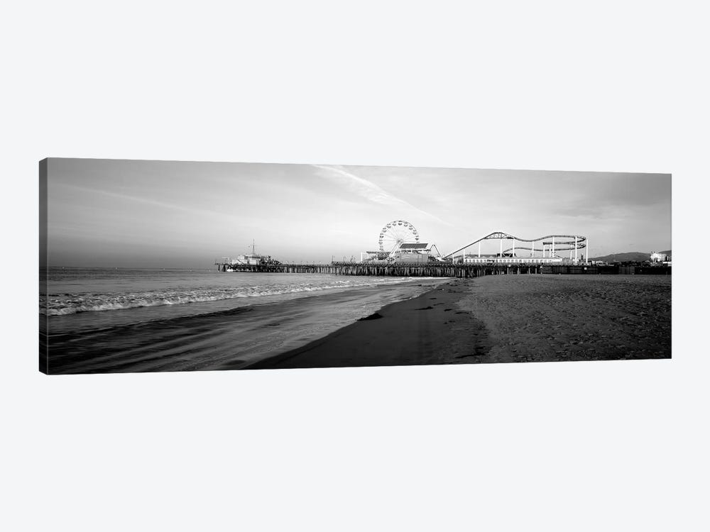 Santa Monica Pier, California, USA by Panoramic Images 1-piece Canvas Art Print