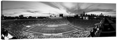 Soldier Field Football Stadium, Chicago, Illinois, USA Canvas Art Print - Panoramic Photography