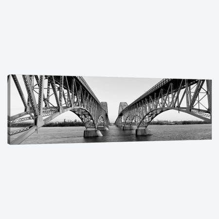 South Grand Island Bridges, New York State, USA Canvas Print #PIM15236} by Panoramic Images Canvas Wall Art