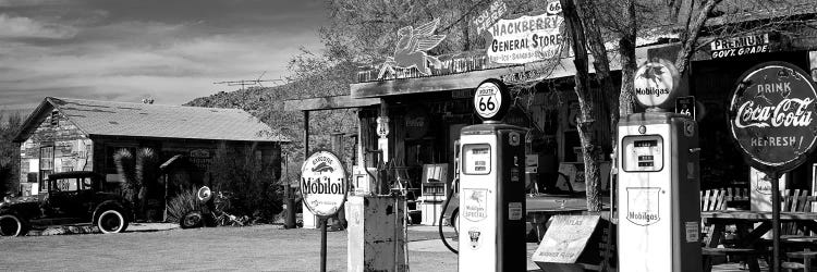 Store With A Gas Station On The Roadside, Route 66, Hackenberry, Arizona, USA