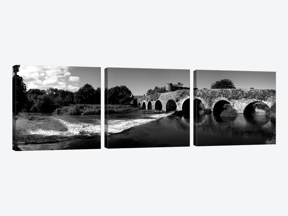 Thirteen Arch Bridge Over The River Funshion, Glanworth, County Cork, Republic Of Ireland by Panoramic Images 3-piece Canvas Art