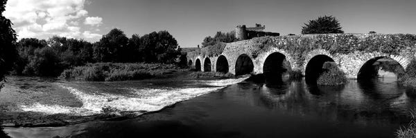 Cork City: Thirteen Arch Bridge Over The River Funshion, Glanworth, County Cork, Republic Of Ireland by Panoramic Images