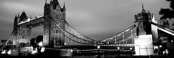 Tower Bridge: Tower Bridge, London, United Kingdom by Panoramic Images