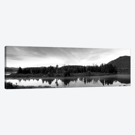 USA, Wyoming, Grand Teton Park, Ox Bow Bend Canvas Print #PIM15260} by Panoramic Images Canvas Art