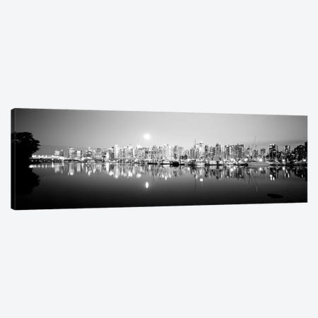 Vancouver Skyline, British Columbia, Canada Canvas Print #PIM15261} by Panoramic Images Canvas Wall Art