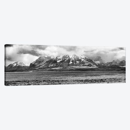 View Of The Sarmiento Lake In Torres Del Paine National Park, Patagonia, Chile Canvas Print #PIM15265} by Panoramic Images Canvas Print
