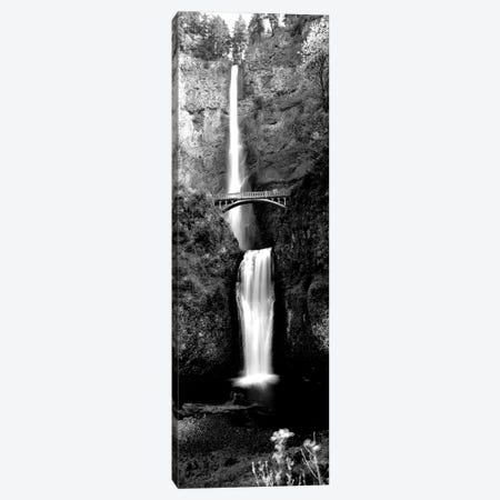Waterfall In A Forest, Multnomah Falls, Columbia River Gorge, Oregon, USA Canvas Print #PIM15267} by Panoramic Images Art Print
