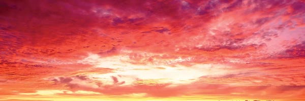 Brazil, Atlantic, Sunset
