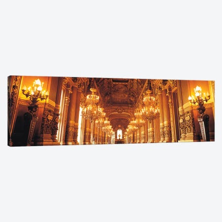 Interior Of A Palace, Chateau De Versailles, Ile-De-France, Paris, France Canvas Print #PIM15275} by Panoramic Images Canvas Artwork