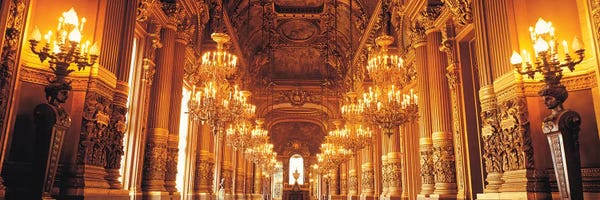 Castles & Palaces: Interior Of A Palace, Chateau De Versailles, Ile-De-France, Paris, France by Panoramic Images