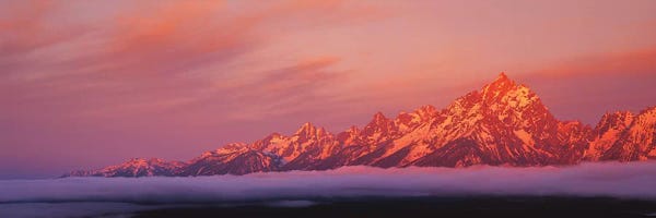 Rocky Mountains: Teton Range, Grand Teton National Park, Wyoming, USA by Panoramic Images