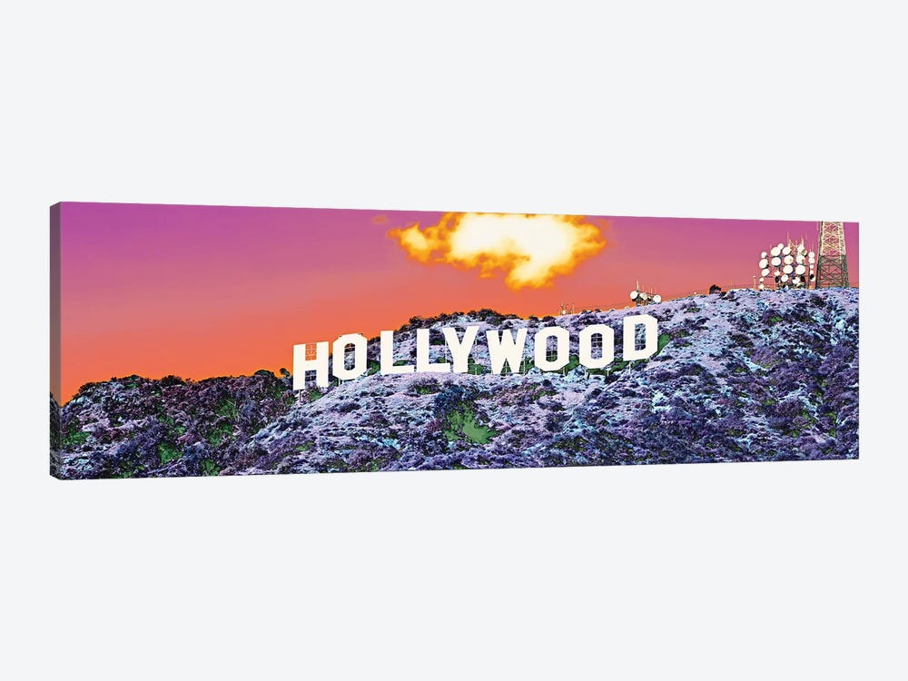 Hollywood Sign CA by Panoramic Images 1-piece Canvas Art