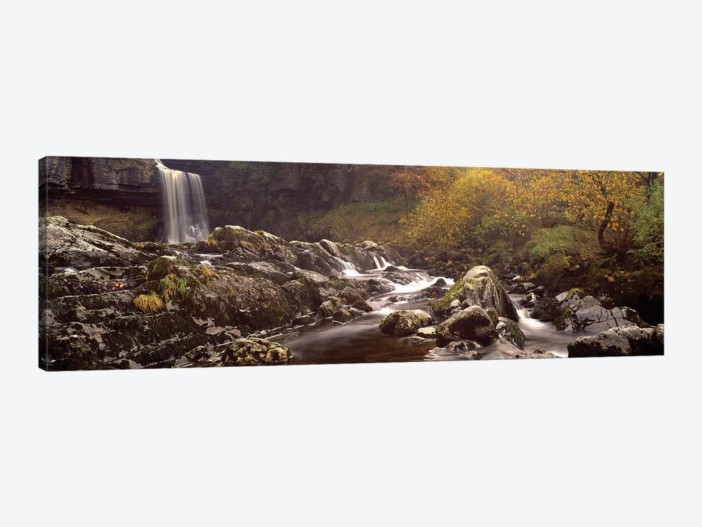 Water Falling On Rocks, Thornton Force, Ingleton, Yorkshire Dales, Yorkshire, England, U.K. by Panoramic Images 1-piece Canvas Art Print