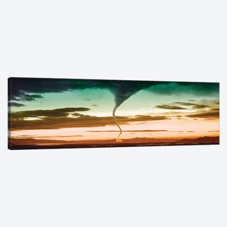 Tornado In The Sky Canvas Print #PIM15296} by Panoramic Images Canvas Artwork