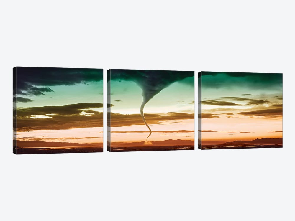 Tornado In The Sky by Panoramic Images 3-piece Canvas Artwork