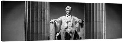 Lincoln Memorial, Washington DC, USA Canvas Art Print - Abraham Lincoln