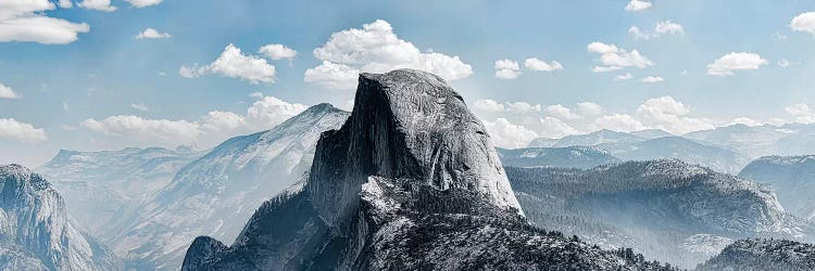 Scenic View Of Rock Formations, Half Dome, Yosemite Valley, Yosemite National Park, CA, USA