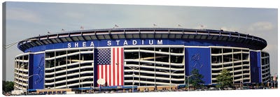 Facade Of Shea Stadium, Queens, New York City, NY, USA Canvas Art Print