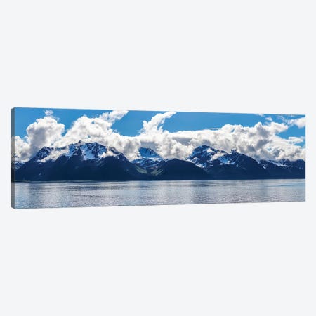 Scenic View Of Mountain Range, Resurrection Bay, Kenai Peninsula, Seward, AK, USA Canvas Print #PIM15322} by Panoramic Images Canvas Print