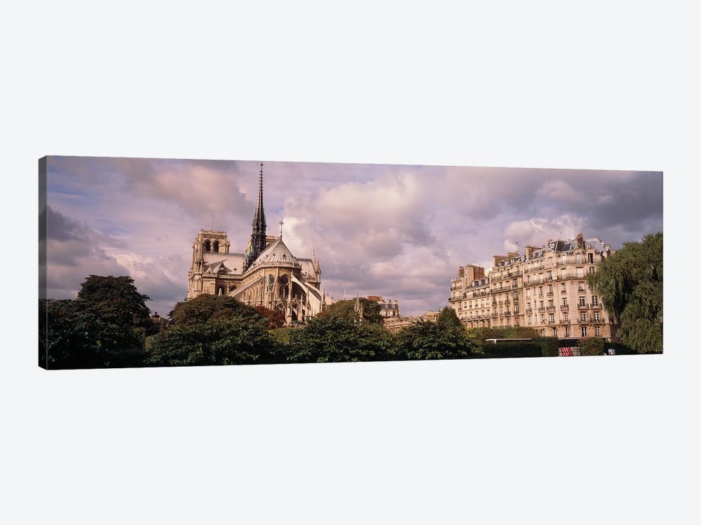 France, Paris, Notre Dame by Panoramic Images 1-piece Canvas Art