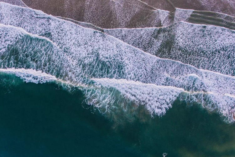 Aerial view of the beach, Cannon Beach, Oregon, USA