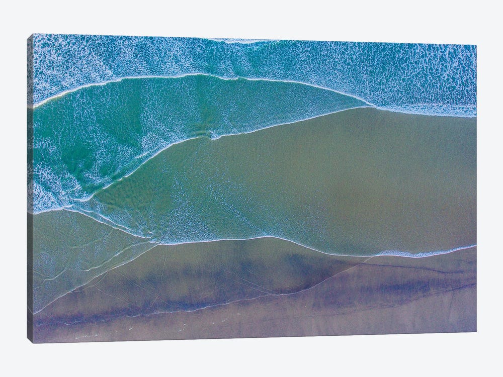 Aerial view of the beach, Newport, Lincoln County, Oregon, USA by Panoramic Images 1-piece Canvas Art