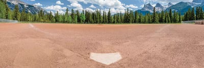 Baseball field, Baseball Diamond, Alberta, Canada by Panoramic Images multi panel art