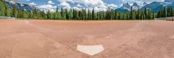 Alberta: Baseball field, Baseball Diamond, Alberta, Canada by Panoramic Images