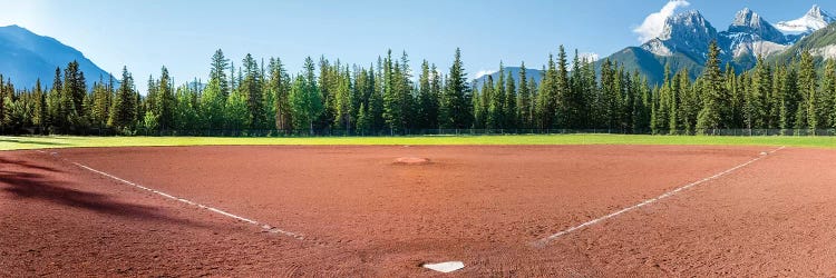 Baseball field, Baseball Diamond, Alberta, Canada