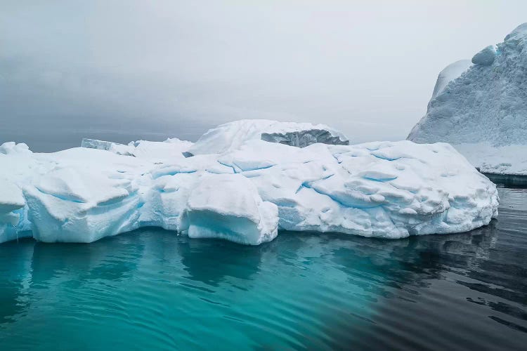 Below surface portion of iceberg, Southern Ocean, Antarctic Peninsula, Antarctica