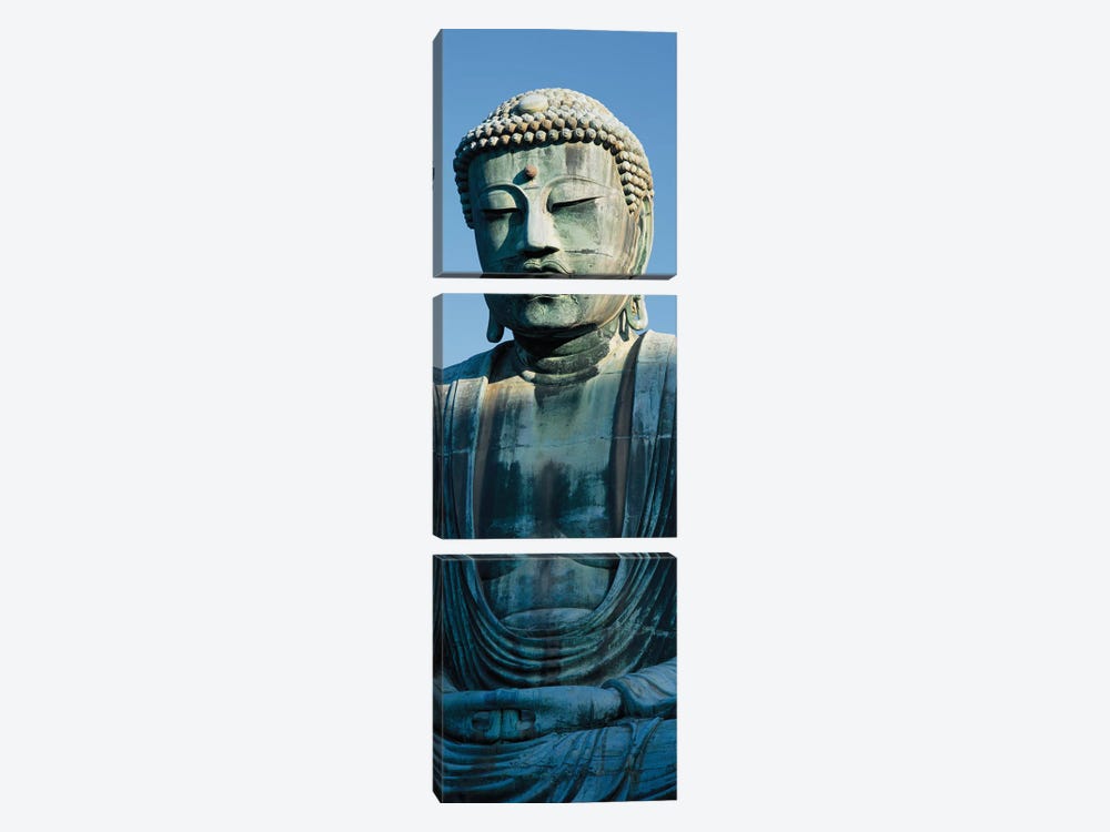 Big Buddha, Daibutsu, Kamakura, Japan by Panoramic Images 3-piece Canvas Art Print