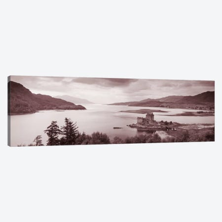 Eilean Donan Castle on Loch Alsh & Duich Scotland Canvas Print #PIM1539} by Panoramic Images Canvas Art Print