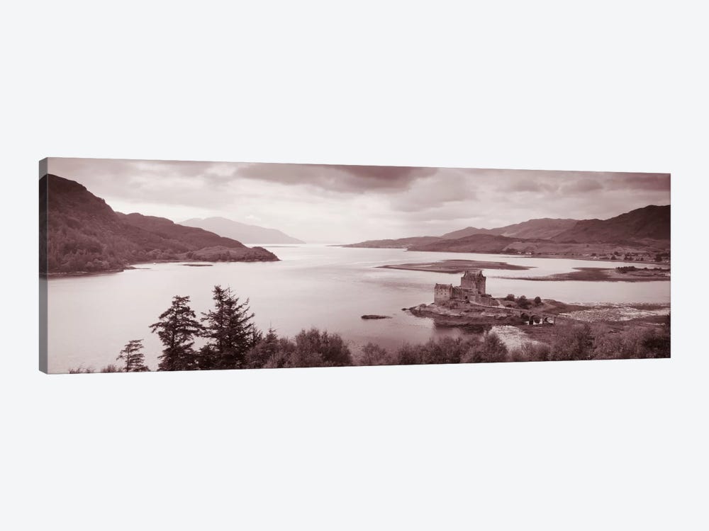 Eilean Donan Castle on Loch Alsh & Duich Scotland by Panoramic Images 1-piece Canvas Wall Art