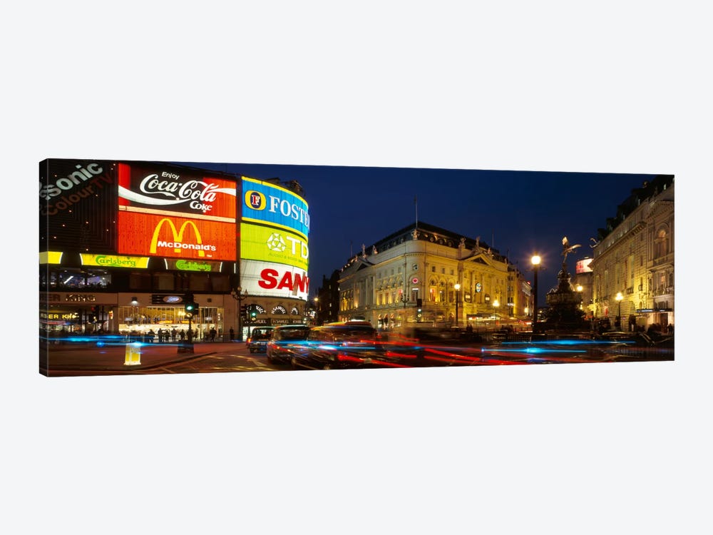 Piccadilly Circus, City Of Westminster, London, England, United Kingdom by Panoramic Images 1-piece Art Print