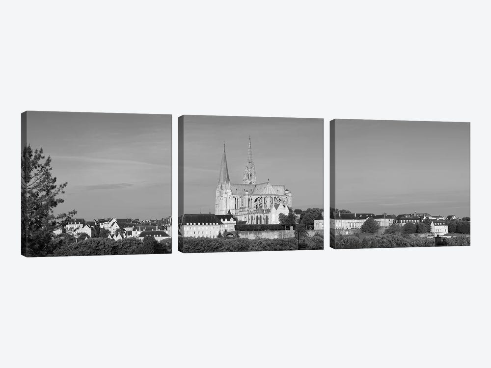 Chartres Cathedral, Chartres, Eure-et-Loir, France by Panoramic Images 3-piece Art Print