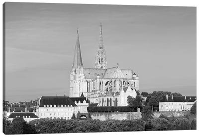 Chartres Cathedral, Chartres, Eure-et-Loir, France Canvas Art Print