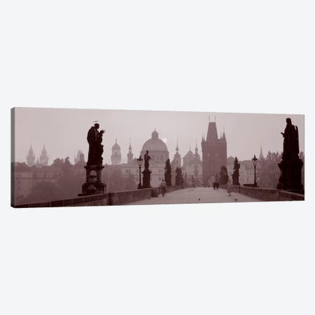 Charles Bridge Prague Czech Republic Canvas Print #PIM1540} by Panoramic Images Canvas Artwork