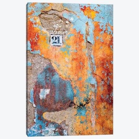 Close up of wall, Guanajuato, Mexico Canvas Print #PIM15420} by Panoramic Images Canvas Artwork