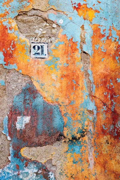 Mexico: Close up of wall, Guanajuato, Mexico by Panoramic Images
