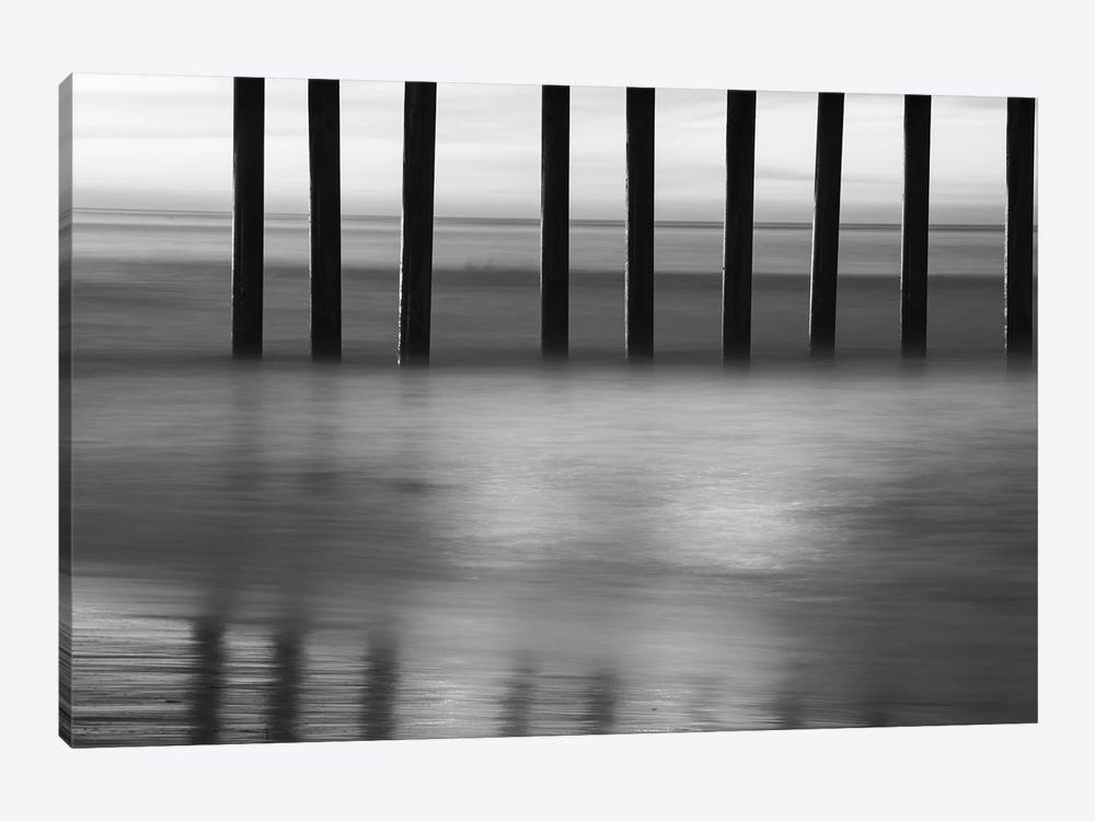 Close-up of water at Huntington Beach Pier, California, USA by Panoramic Images 1-piece Canvas Wall Art
