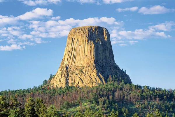 Wyoming: Devils Tower, Devils Tower National Monument, Wyoming, USA by Panoramic Images
