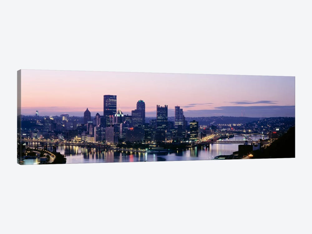 USA, Pennsylvania, Pittsburgh, Monongahela River by Panoramic Images 1-piece Canvas Art