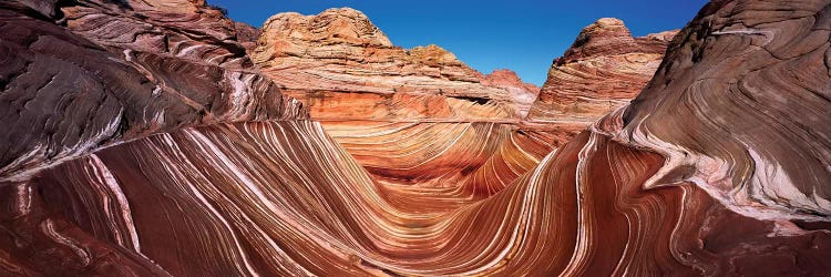 Eroded cliffs, Vermillion Cliffs, Vermilion Cliffs National Monument, Arizona, USA