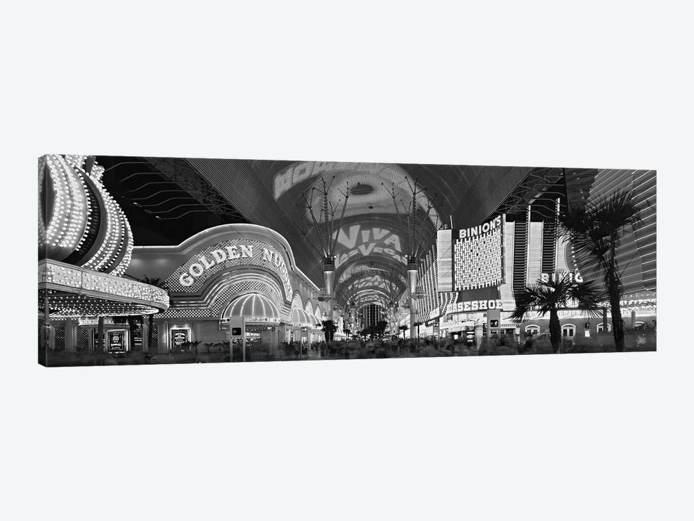 Fremont Street Experience, Las Vegas, Nevada, USA by Panoramic Images 1-piece Canvas Print